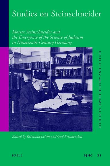 Reimund Leicht, Gad Freudenthal - Studies on Steinschneider, Inbunden