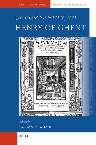 Companion to Henry of Ghent, Inbunden