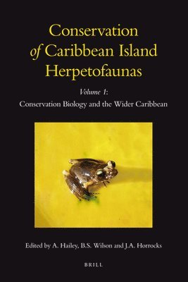 bokomslag Conservation of Caribbean Island Herpetofaunas Volume 1: Conservation Biology and the Wider Caribbean