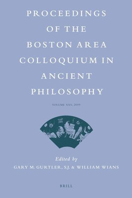 bokomslag Proceedings of the Boston Area Colloquium in Ancient Philosophy