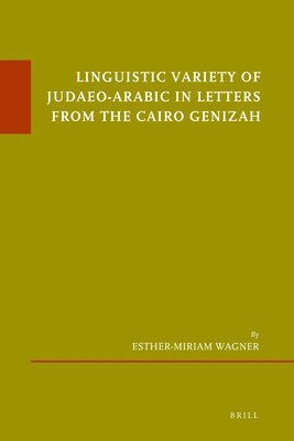 bokomslag Linguistic Variety of Judaeo-Arabic in Letters from the Cairo Genizah