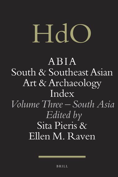 ABIA: South and Southeast Asian Art and Archaeology Index, Inbunden
