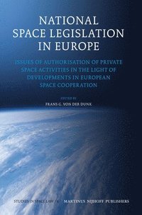 bokomslag National Space Legislation in Europe