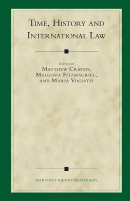 bokomslag Time, History and International Law