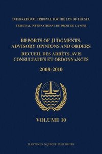bokomslag Reports of Judgments, Advisory Opinions and Orders / Recueil Des Arrêts, Avis Consultatifs Et Ordonnances, Volume 10 (2008-2010)