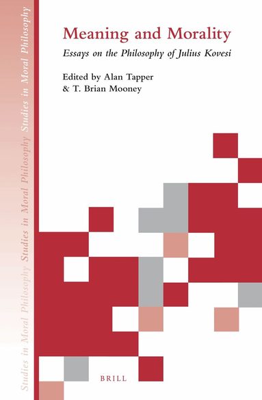 Alan Tapper, T. Brian Mooney - Meaning and Morality, Inbunden