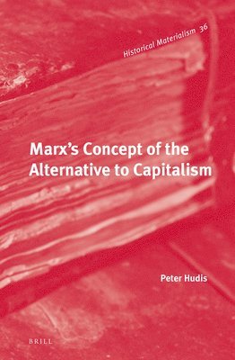 Peter Hudis - Marx's Concept of the Alternative to Capitalism, Häftad