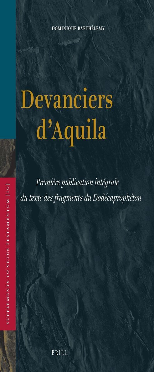 Dominique Barthélemy - Devanciers d'Aquila, Inbunden
