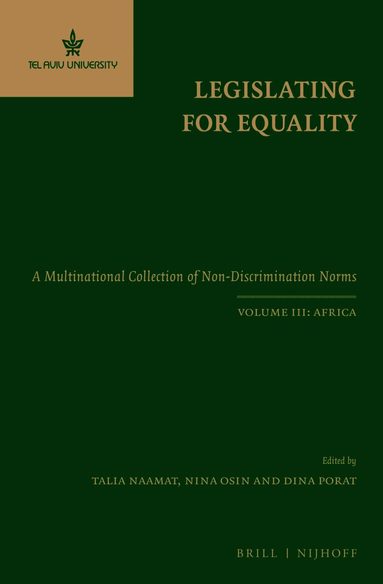 Talia Naamat, Nina Osin, Dina Porat - Legislating for Equality, Inbunden