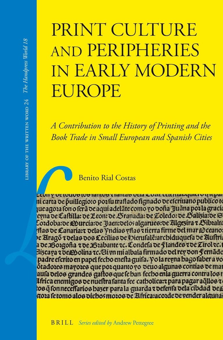 Print Culture and Peripheries in Early Modern Europe