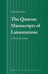 bokomslag Qumran Manuscripts of Lamentations