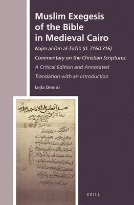 bokomslag Muslim Exegesis of the Bible in Medieval Cairo