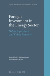 bokomslag Foreign Investment in the Energy Sector: Balancing Private and Public Interests