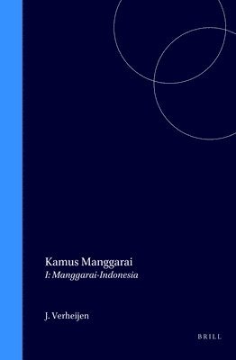 bokomslag Kamus Manggarai: I: Manggarai-Indonesia