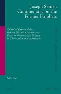 bokomslag Joseph Seniri: Commentary on the Former Prophets