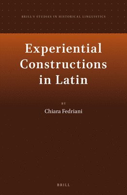 bokomslag Experiential Constructions in Latin