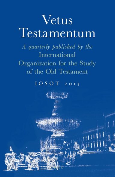 Jan Joosten - Vetus Testamentum, Häftad