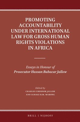 bokomslag Promoting Accountability Under International Law for Gross Human Rights Violations in Africa: Essays in Honour of Prosecutor Hassan Bubacar Jallow
