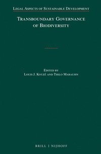 bokomslag Transboundary Governance of Biodiversity