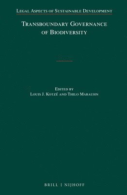 bokomslag Transboundary Governance of Biodiversity