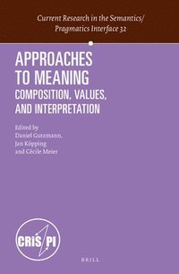 bokomslag Approaches to Meaning