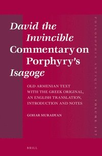 bokomslag David the Invincible Commentary on Porphyry's Isagoge