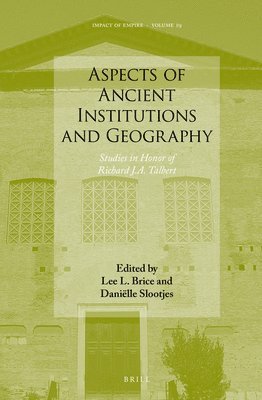 bokomslag Aspects of Ancient Institutions and Geography
