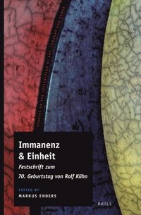 bokomslag Immanenz & Einheit
