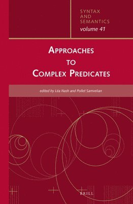 bokomslag Approaches to Complex Predicates