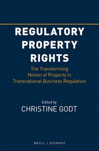 bokomslag Regulatory Property Rights