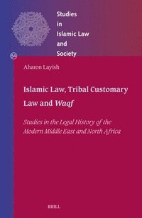 bokomslag Islamic Law, Tribal Customary Law and Waqf: Studies in the Legal History of the Modern Middle East and North Africa