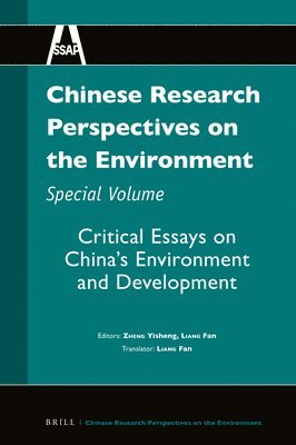 bokomslag Chinese Research Perspectives on the Environment, Special Volume