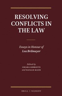 bokomslag Resolving Conflicts in the Law