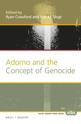 bokomslag Adorno and the Concept of Genocide