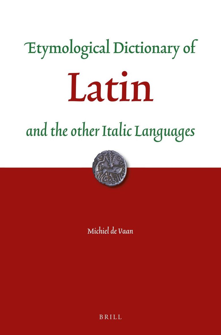 Michiel de Vaan, Michiel Vaan - Etymological Dictionary of Latin, Häftad
