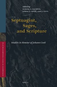 bokomslag Septuagint, Sages, and Scripture