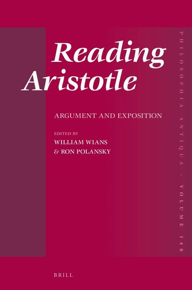 William Wians, Ron Polansky - Reading Aristotle, Inbunden