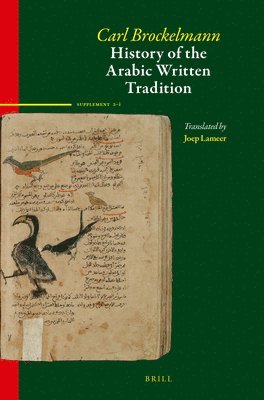 bokomslag History of the Arabic Written Tradition Supplement Volume 3 - I