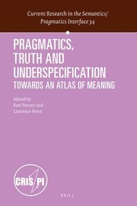 bokomslag Pragmatics, Truth and Underspecification