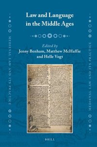 bokomslag Law and Language in the Middle Ages