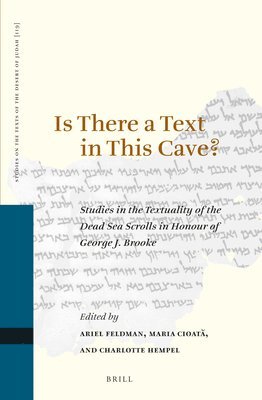 Ariel Feldman, Maria Cioată, Charlotte Hempel, Maria Cioat&#259;, Cioat& - Is There a Text in this Cave? Studies in the Textuality of the Dead Sea Scrolls in Honour of George J. Brooke, Inbunden