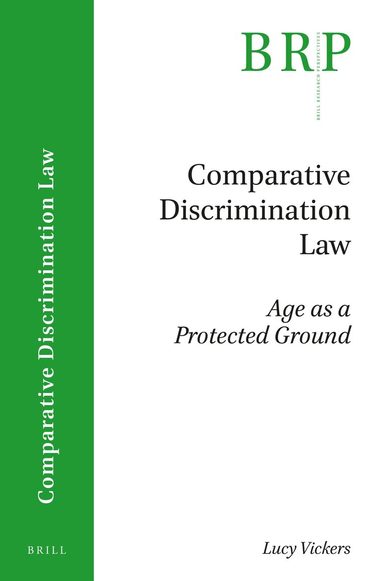 Lucy Vickers - Comparative Discrimination Law, Häftad