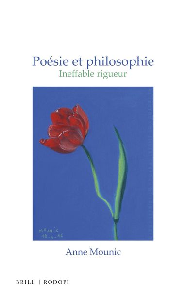 Anne Mounic - Poésie et philosophie, Inbunden