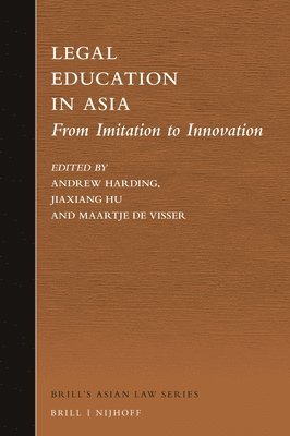 bokomslag Legal Education in Asia