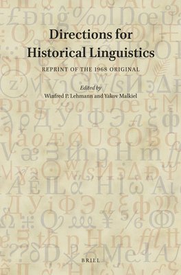Winfred Philip Lehman - Directions for Historical Linguistics, Häftad