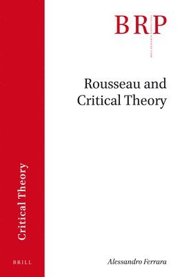 bokomslag Rousseau and Critical Theory