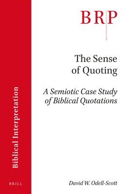 bokomslag Sense of Quoting
