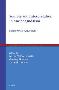 bokomslag Sources and Interpretation in Ancient Judaism