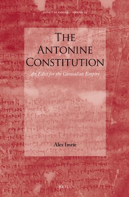 bokomslag Antonine Constitution