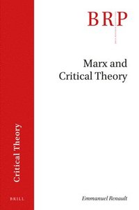 bokomslag Marx and Critical Theory